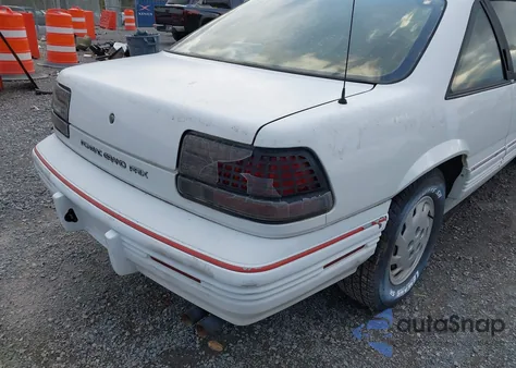 1992 Pontiac Grand Prix Se from USA, damaged, VIN 1G2WJ14T3NF281737
